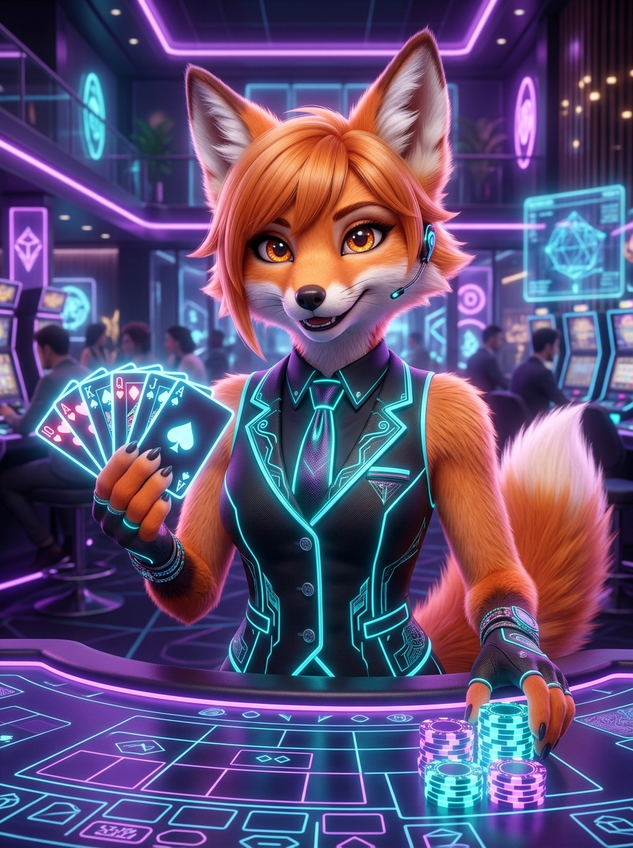 Kitsune Casino Mascot